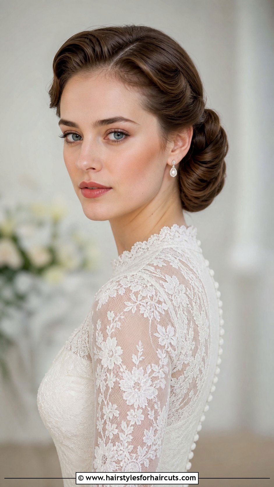 Tucked And Rolled Updo - 25 hairstyles woman wedding - 25 hairstyles woman wedding