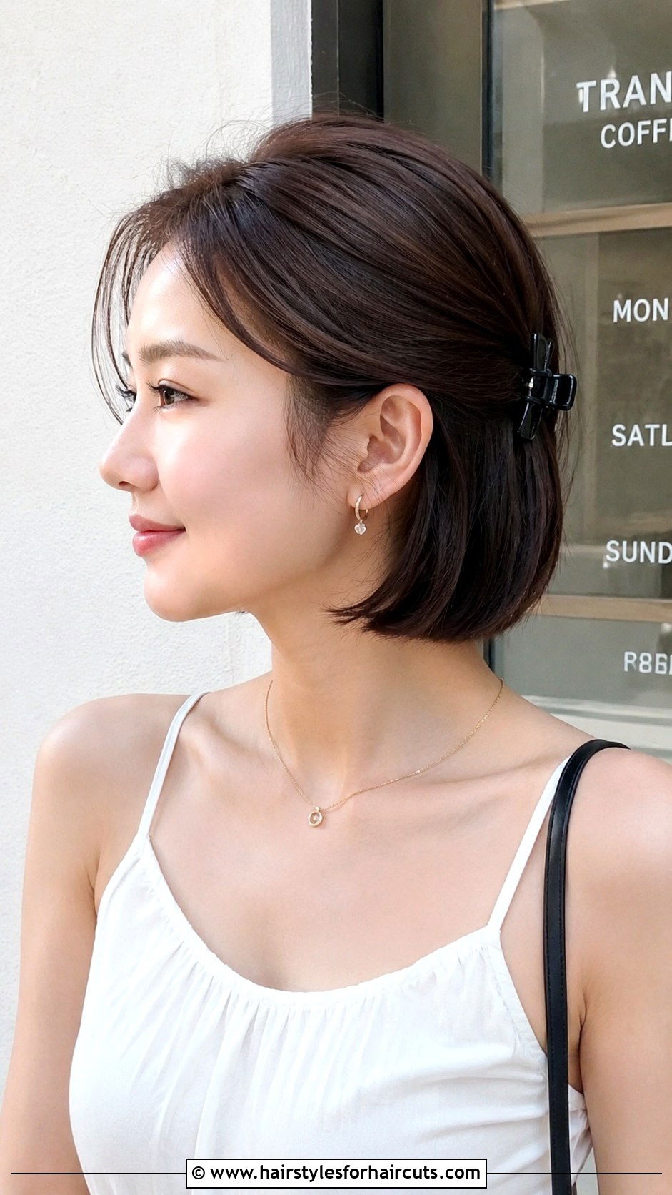 Tucked Bob Barrette Short Hair - 25 barrette hairstyles short hair - 25 barrette hairstyles short hair