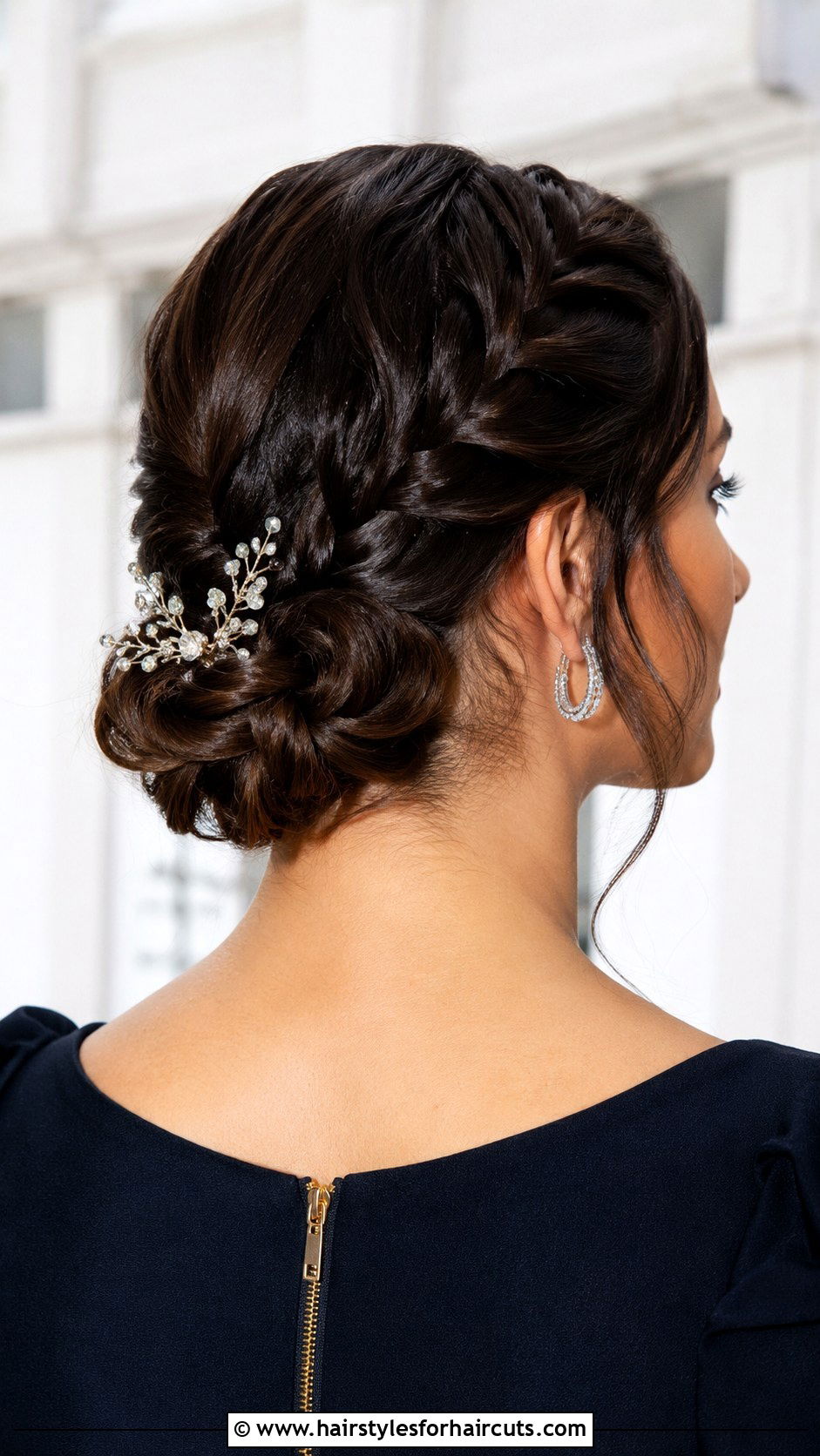 Tucked Braid Updo - 25 ball hairstyles - 25 ball hairstyles
