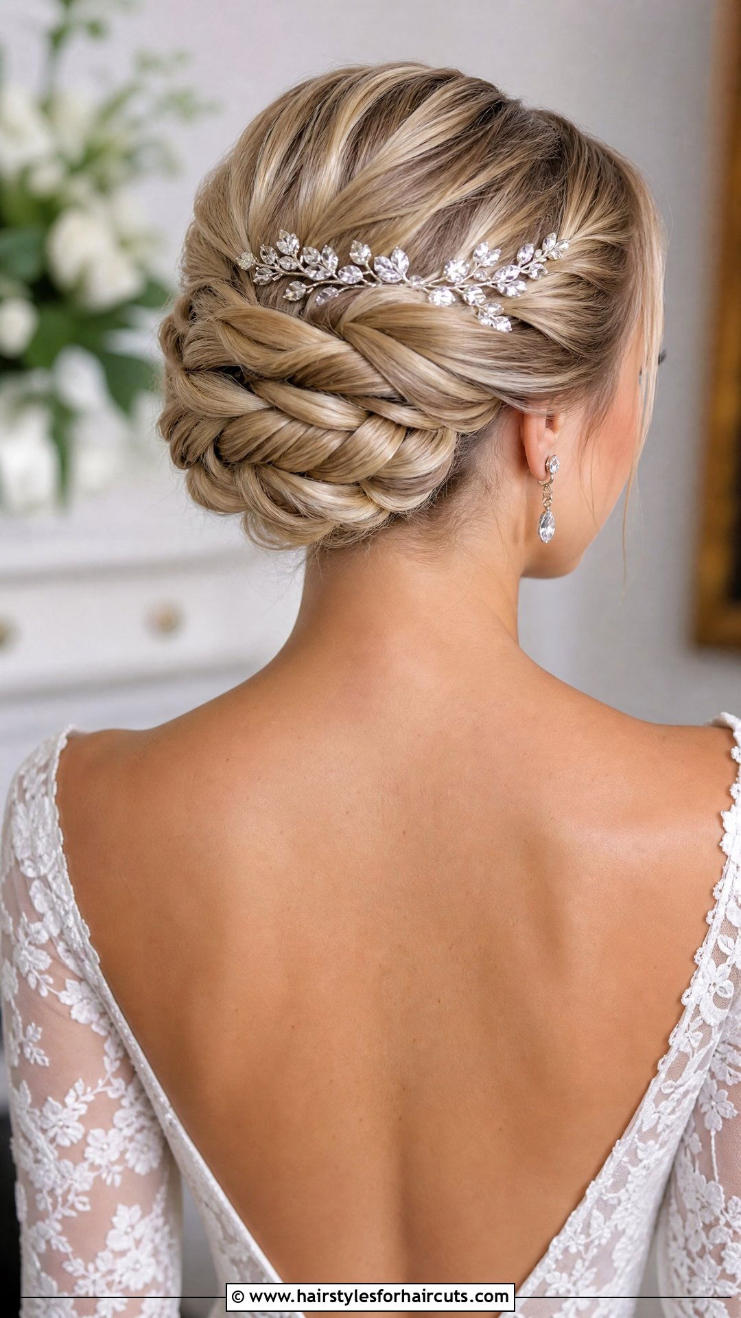 Tucked Braid Wedding Hair - 25 wedding hairstyles medium length hair - 25 wedding hairstyles medium length hair