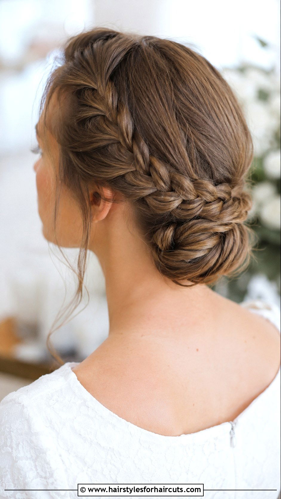 Tucked Braided Country Wedding Hairstyle - 25 country wedding hairstyles for long hair - 25 country wedding hairstyles for long hair