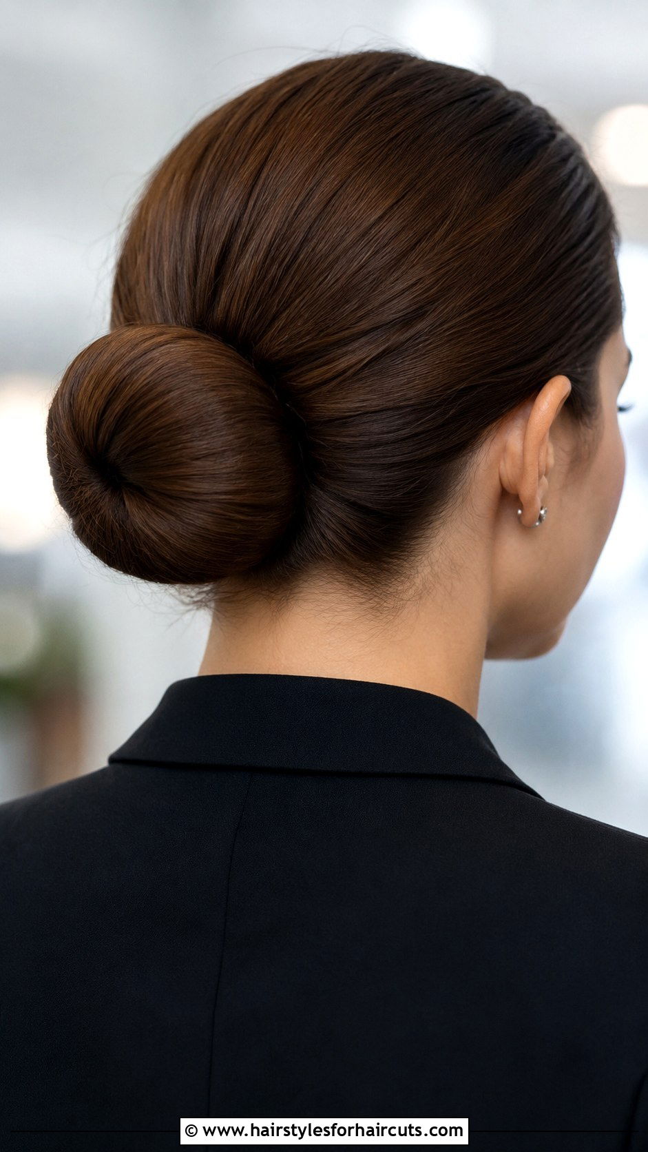 Tucked Bun Medium Hair - 25 funeral hairstyles for medium hair - 25 funeral hairstyles for medium hair