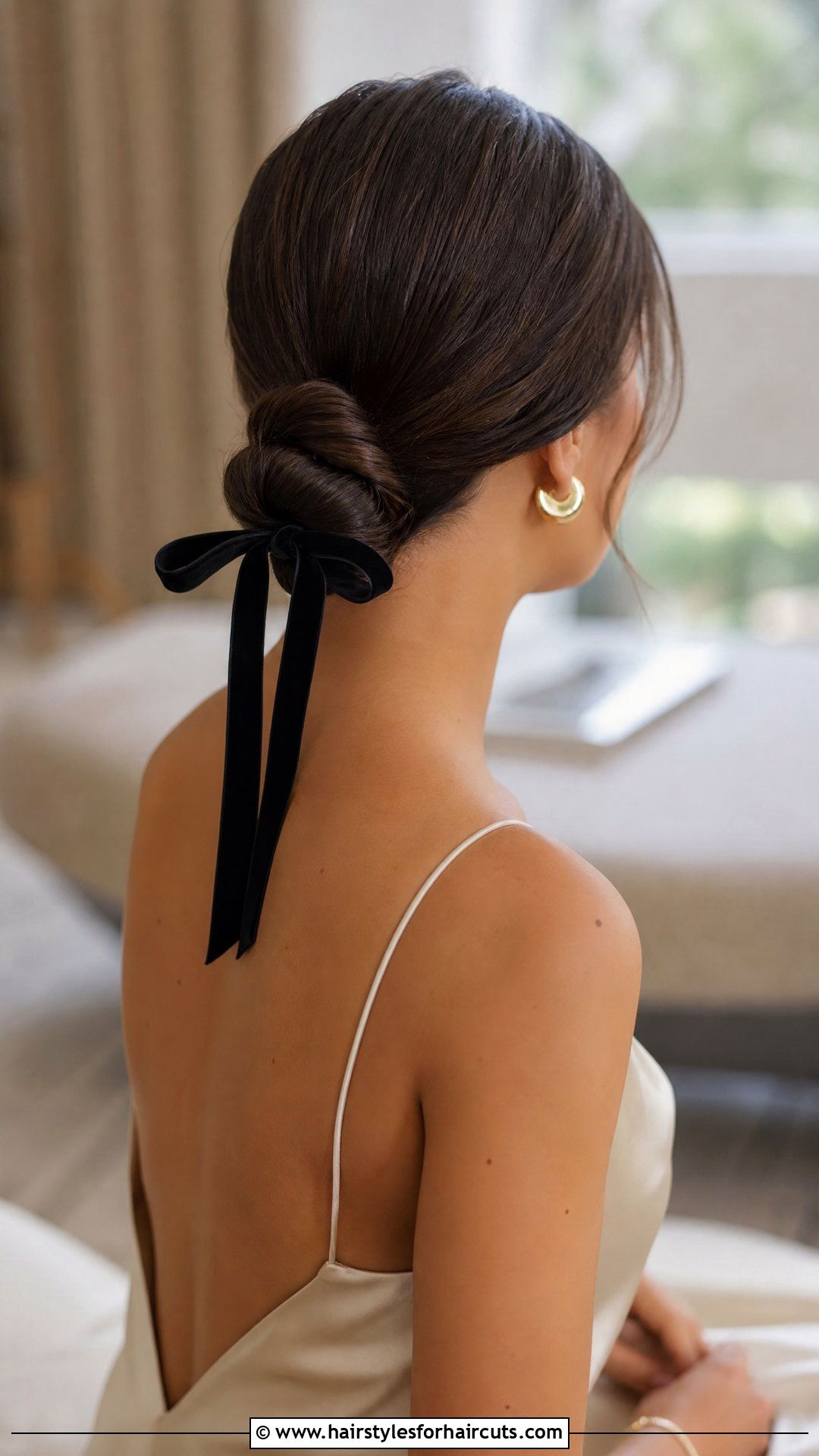 Tucked Low Ponytail - 25 formal haircuts - 25 formal haircuts