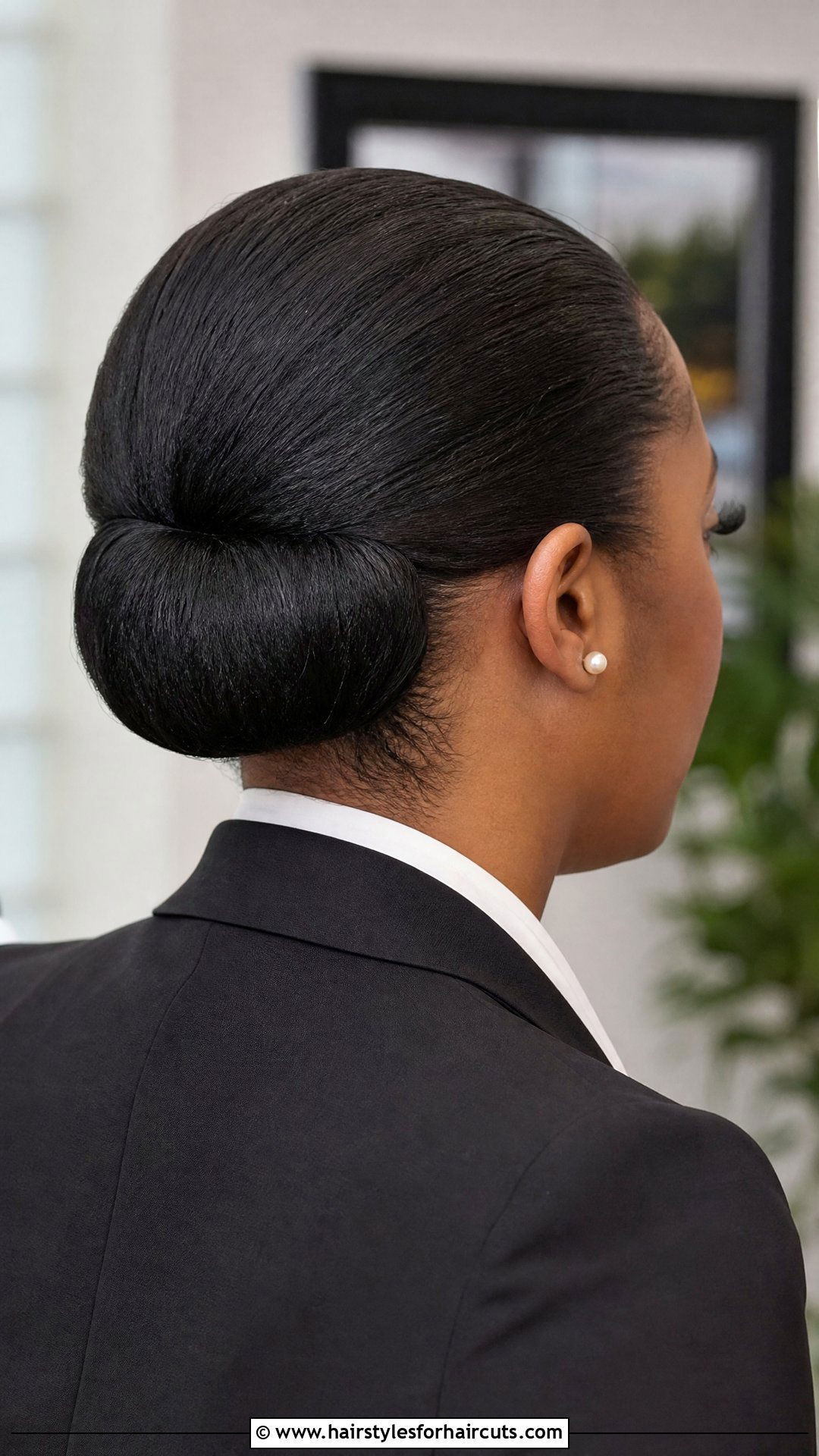 Tucked Roll And Pin Updo - 25 last minute hairstyles for black hair - 25 last minute hairstyles for black hair