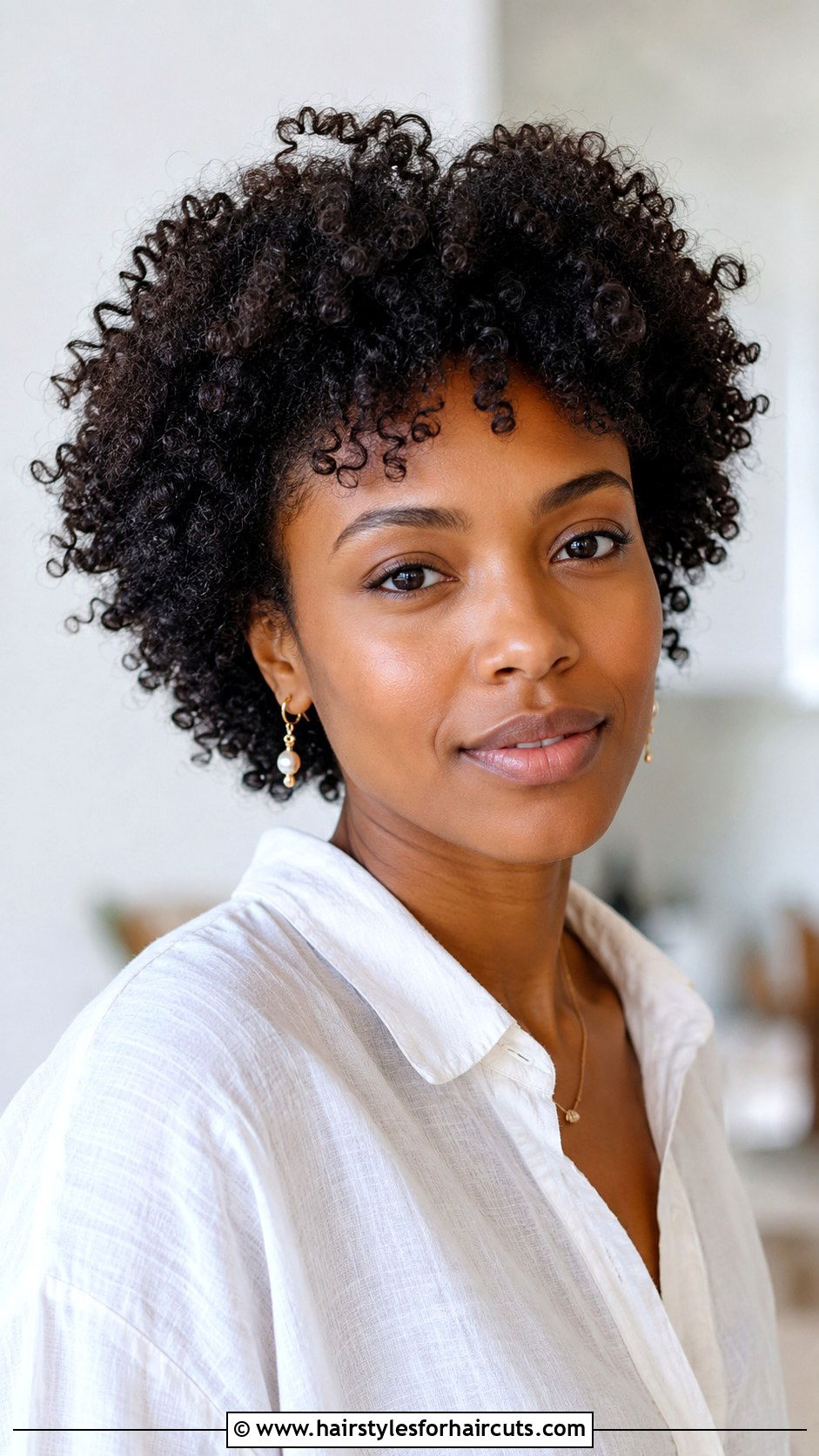 Twa Wash And Go - 25 cute hairstyles for short curly hair - 25 cute hairstyles for short curly hair