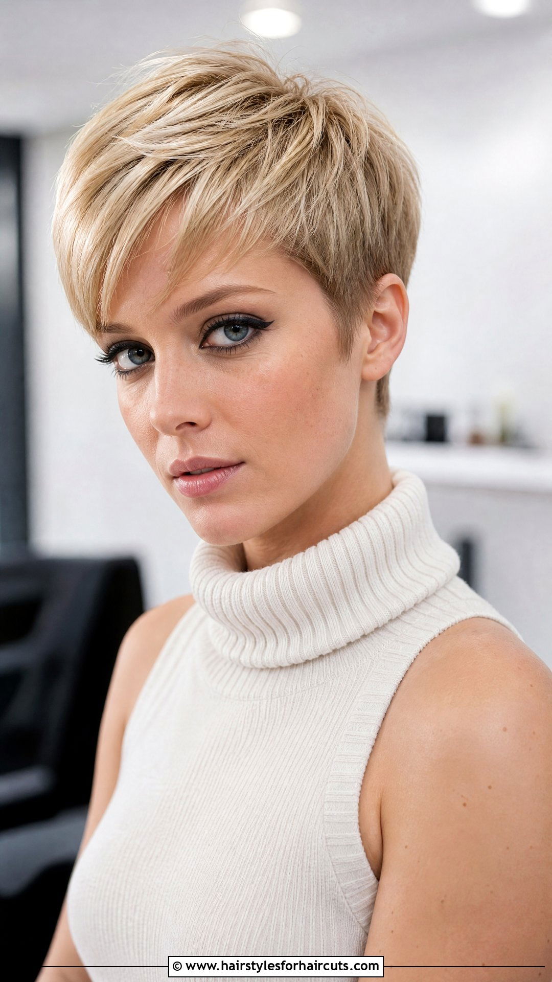 Twiggy Mod Pixie Cut - 25 short hair 60s hairstyles - 25 short hair 60s hairstyles
