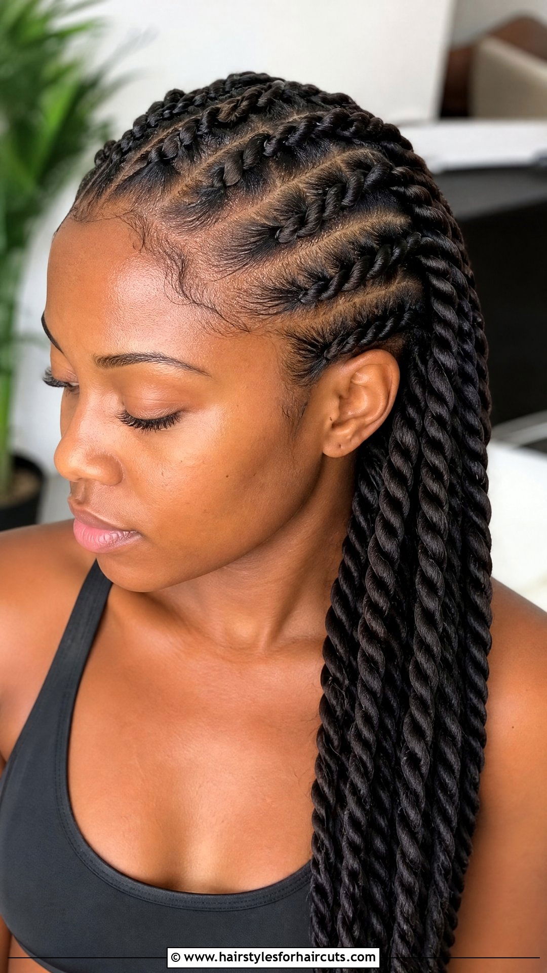 Twist Braids For Wrestling - 25 wrestling hairstyles - 25 wrestling hairstyles