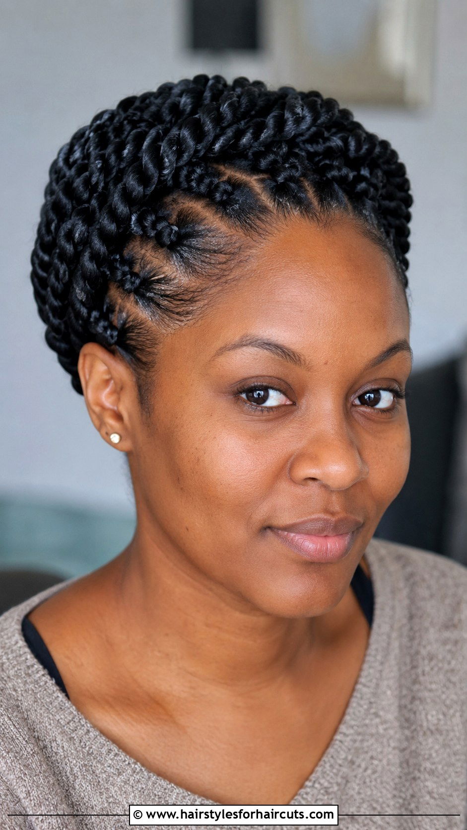 Twist Crown Braid - 25 crown braid hairstyles for black hair - 25 crown braid hairstyles for black hair