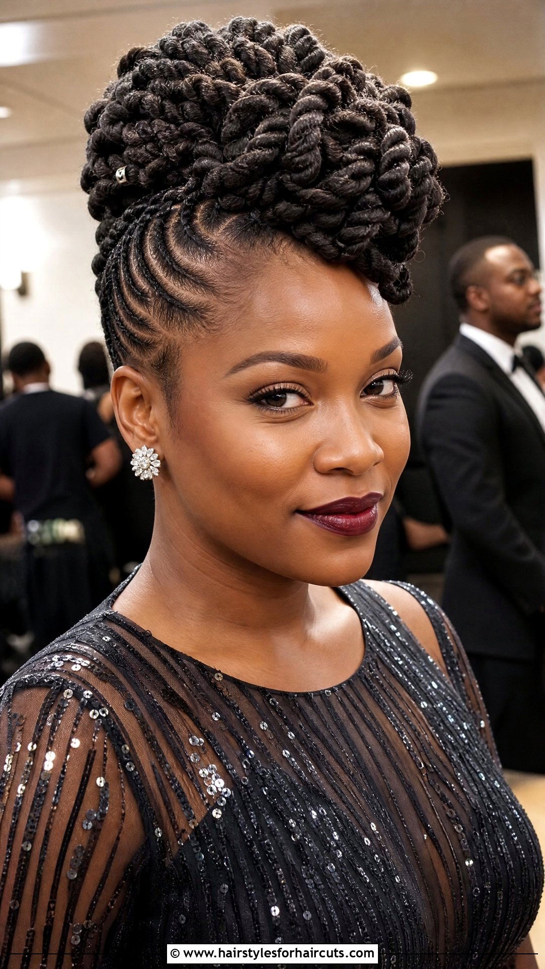 Twist Fohawk - 25 fohawk hairstyles - 25 fohawk hairstyles