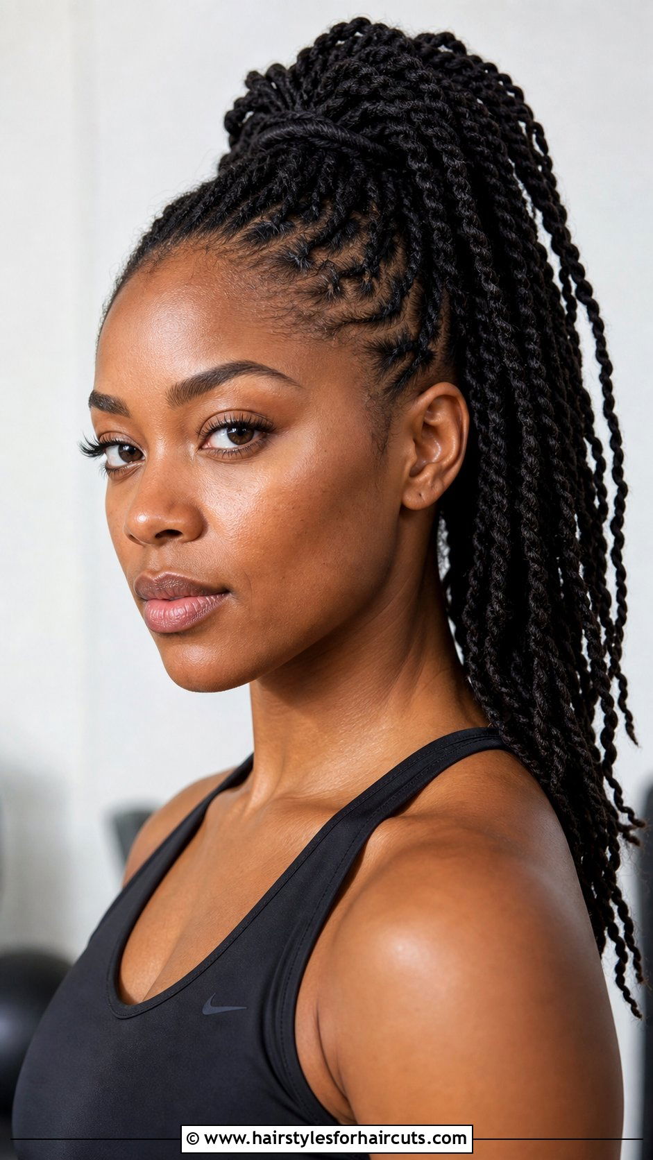Twist Locs Ponytail - 25 twist locks hairstyles - 25 twist locks hairstyles