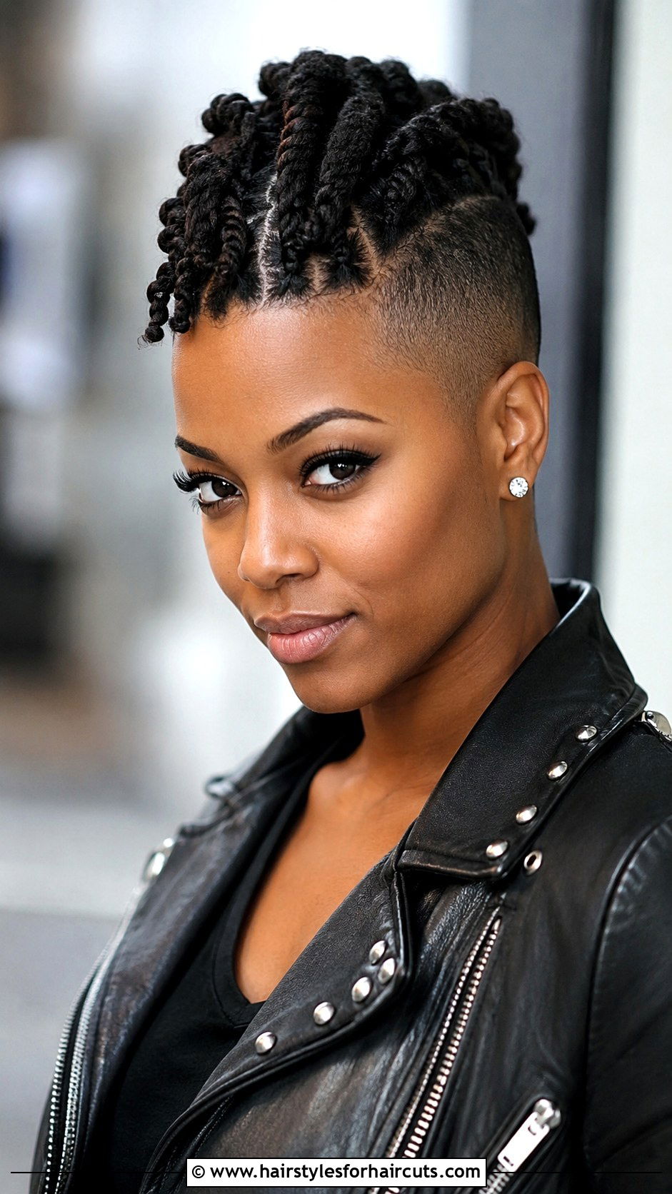 Twist Mohawk - 25 easy twist hairstyles for black hair - 25 easy twist hairstyles for black hair