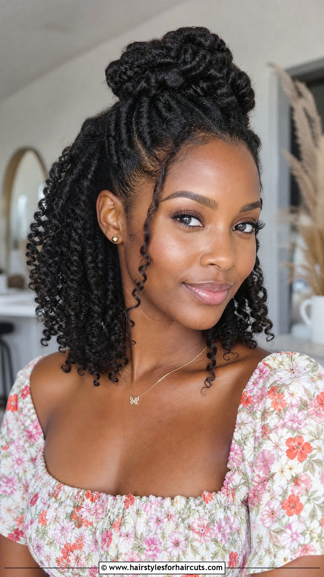 Twist Out Half Up Half Down - 25 formal hairstyles natural hair - 25 formal hairstyles natural hair
