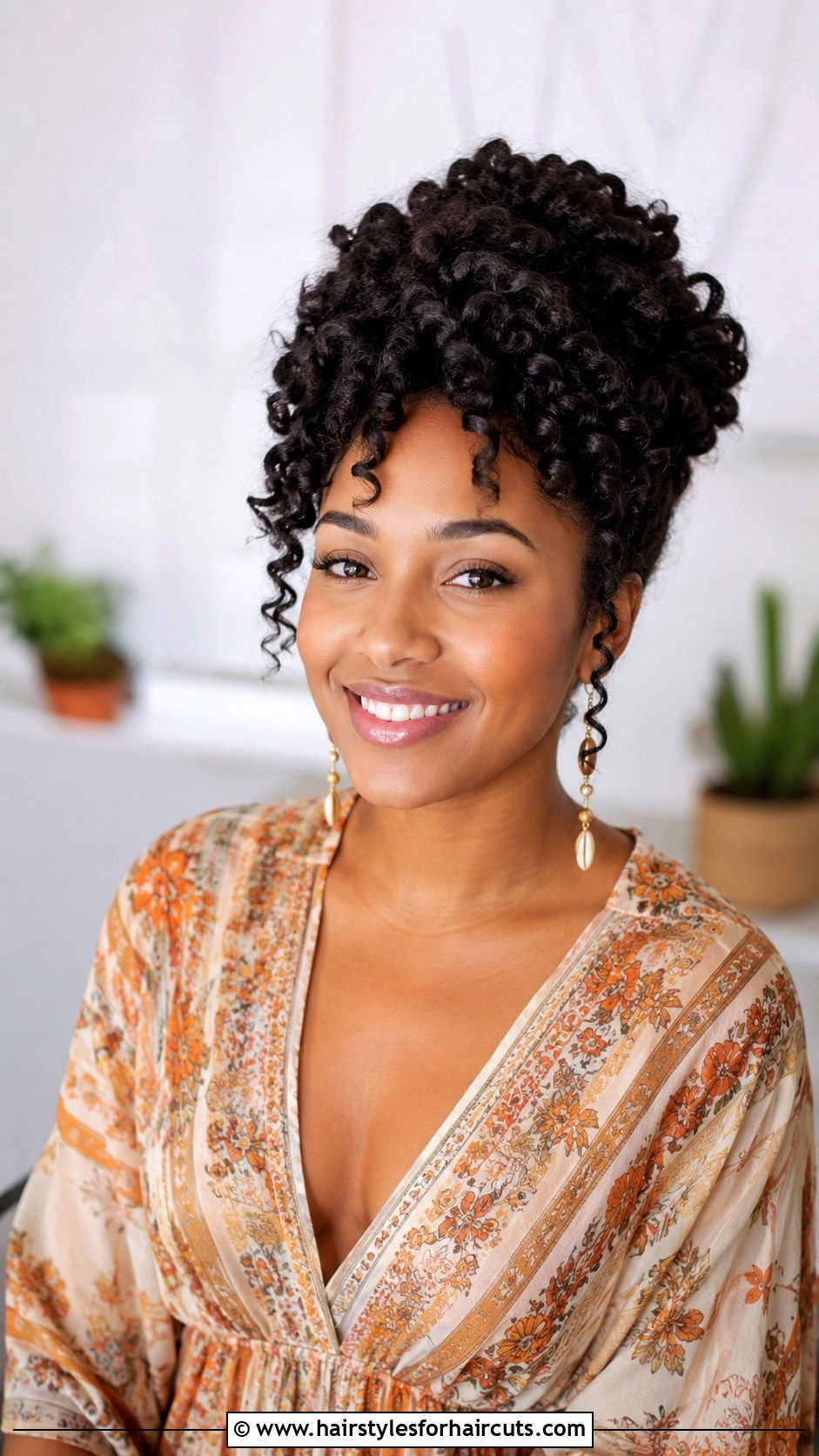 Twist Out Updo - 25 dance hairstyles for short hair - 25 dance hairstyles for short hair