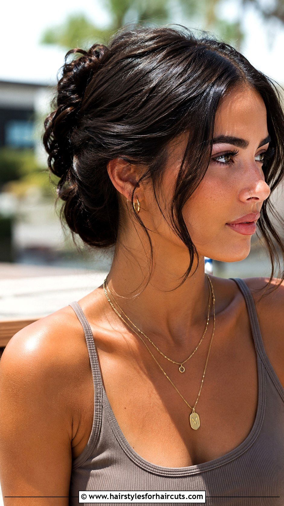 Twisted Biker Updo - 25 biker haircuts - 25 biker haircuts