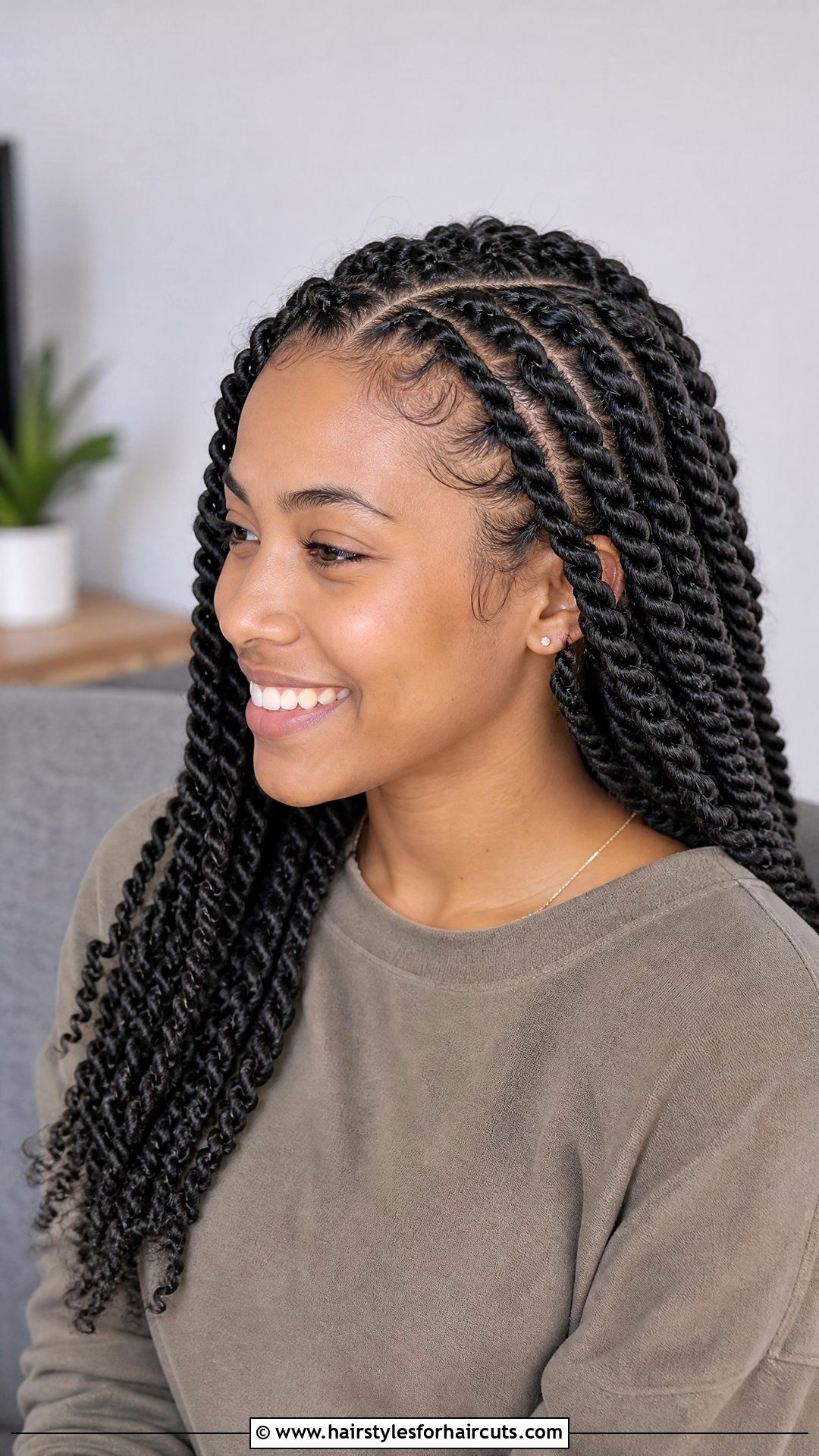 Twisted Braids - 25 platted hairstyles - 25 platted hairstyles