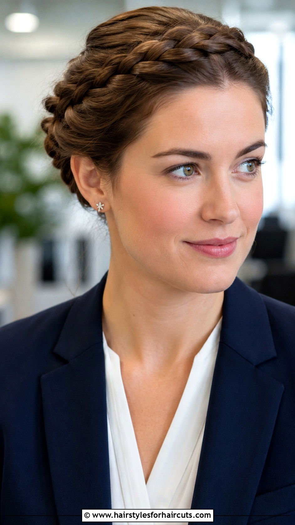 Twisted Crown Updo - 25 complicated hairstyles - 25 complicated hairstyles