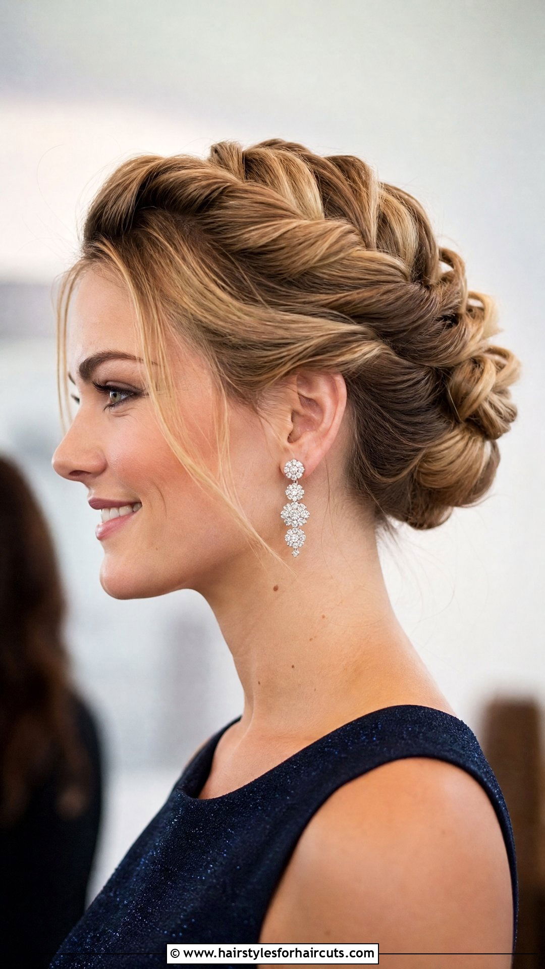 Twisted Crown Updo - 25 crown hairstyles - 25 crown hairstyles