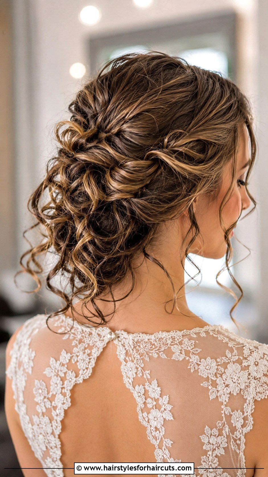 Twisted Curly Updo - 25 curly hairstyles - 25 curly hairstyles