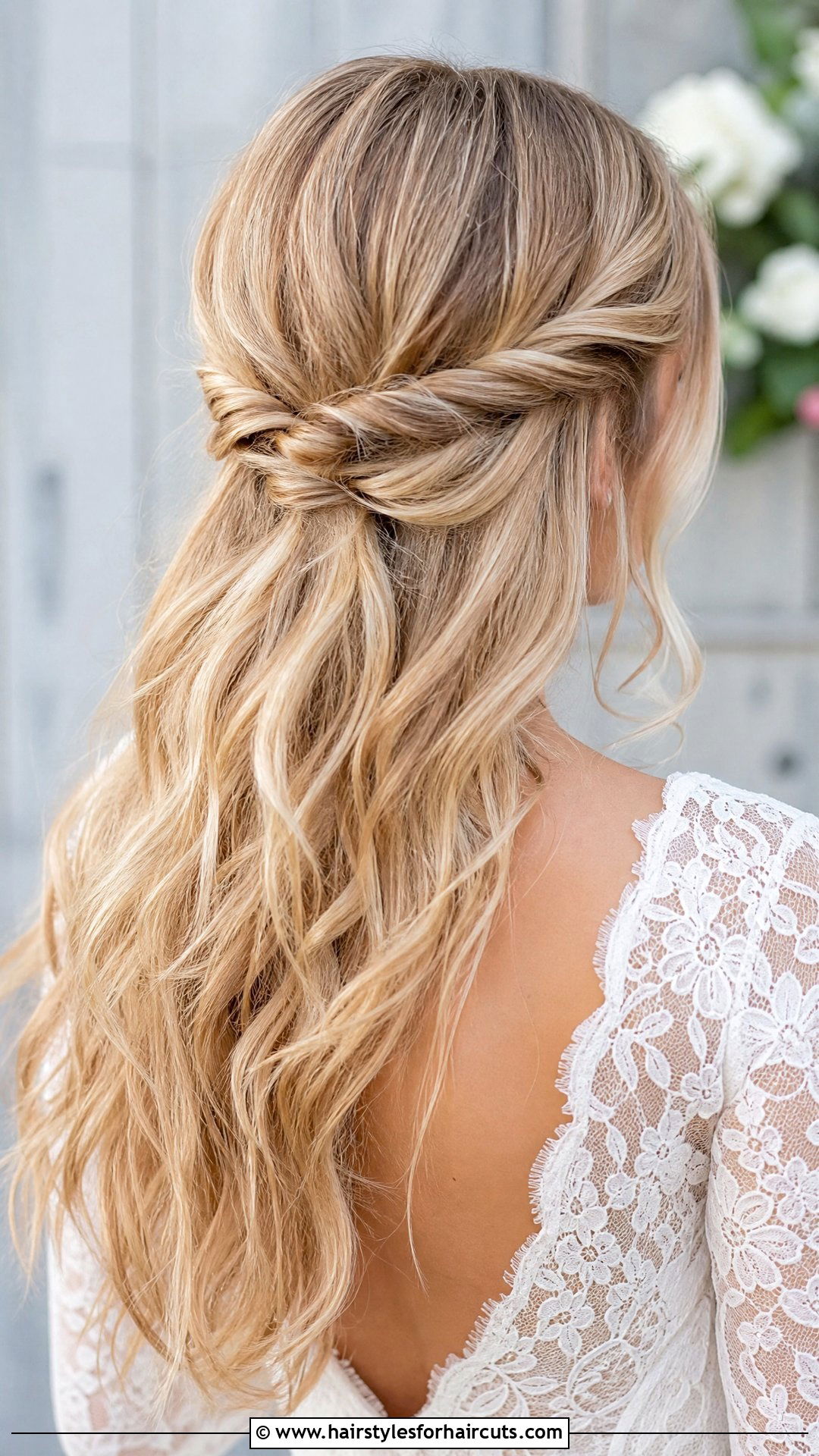 Twisted Half Up Wedding Hairstyle Blonde Hair - 25 wedding hairstyles blonde hair - 25 wedding hairstyles blonde hair