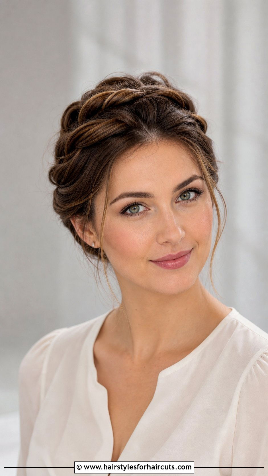 Twisted Halo Updo - 25 heatless hairstyles for black hair - 25 heatless hairstyles for black hair