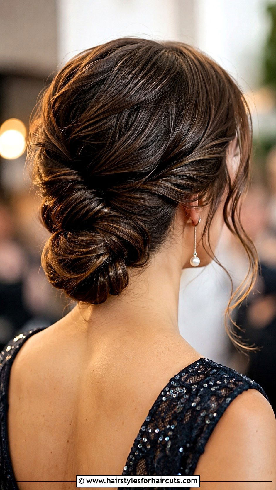 Twisted Low Bun - 25 cheap hairstyles - 25 cheap hairstyles