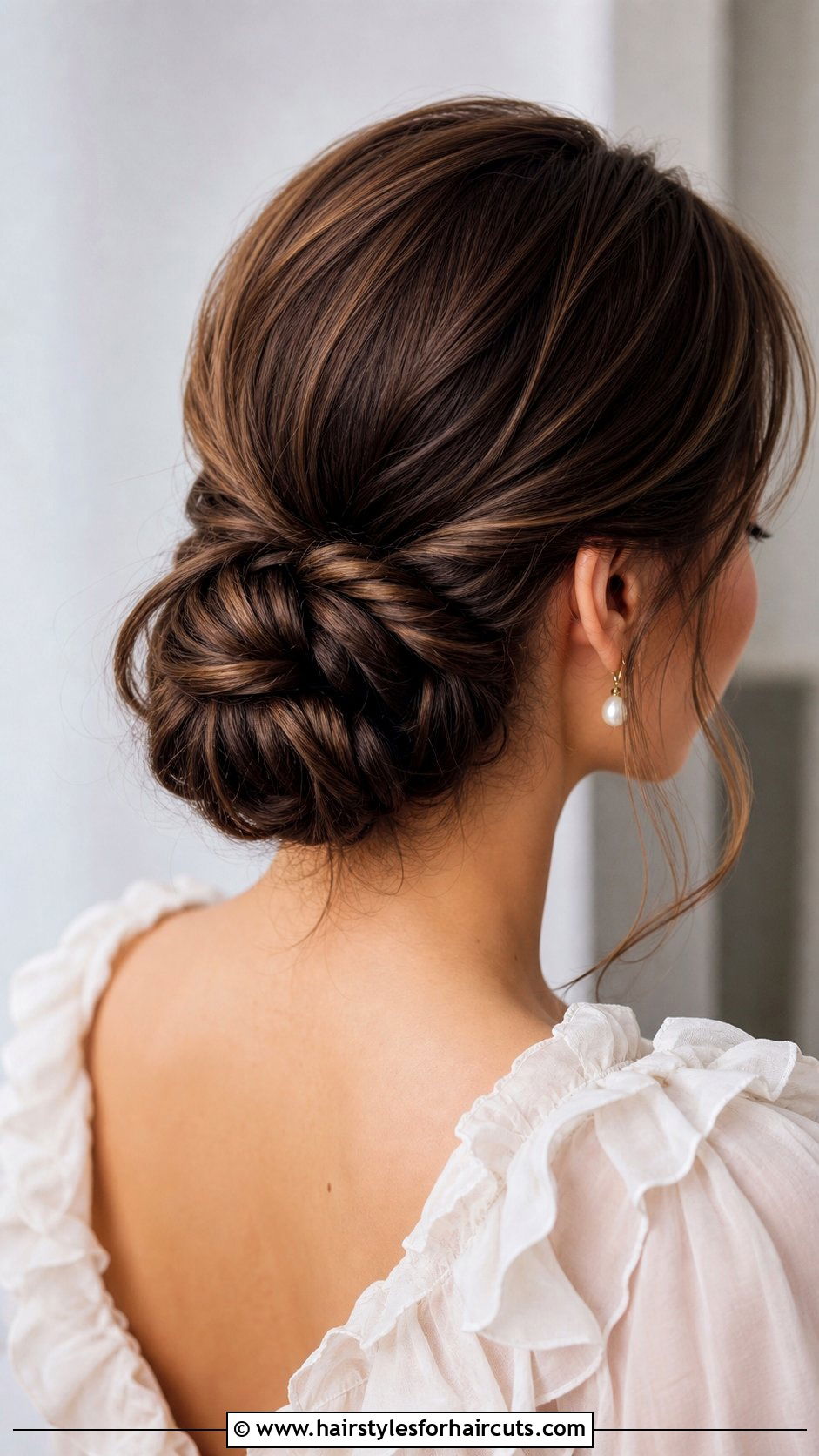 Twisted Low Bun Updo Shoulder Length - 25 updo hairstyles shoulder length hair - 25 updo hairstyles shoulder length hair