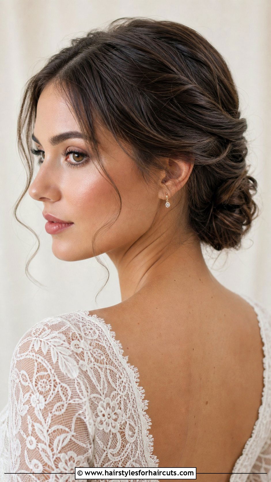 Twisted Low Updo - 25 healthy hairstyles - 25 healthy hairstyles
