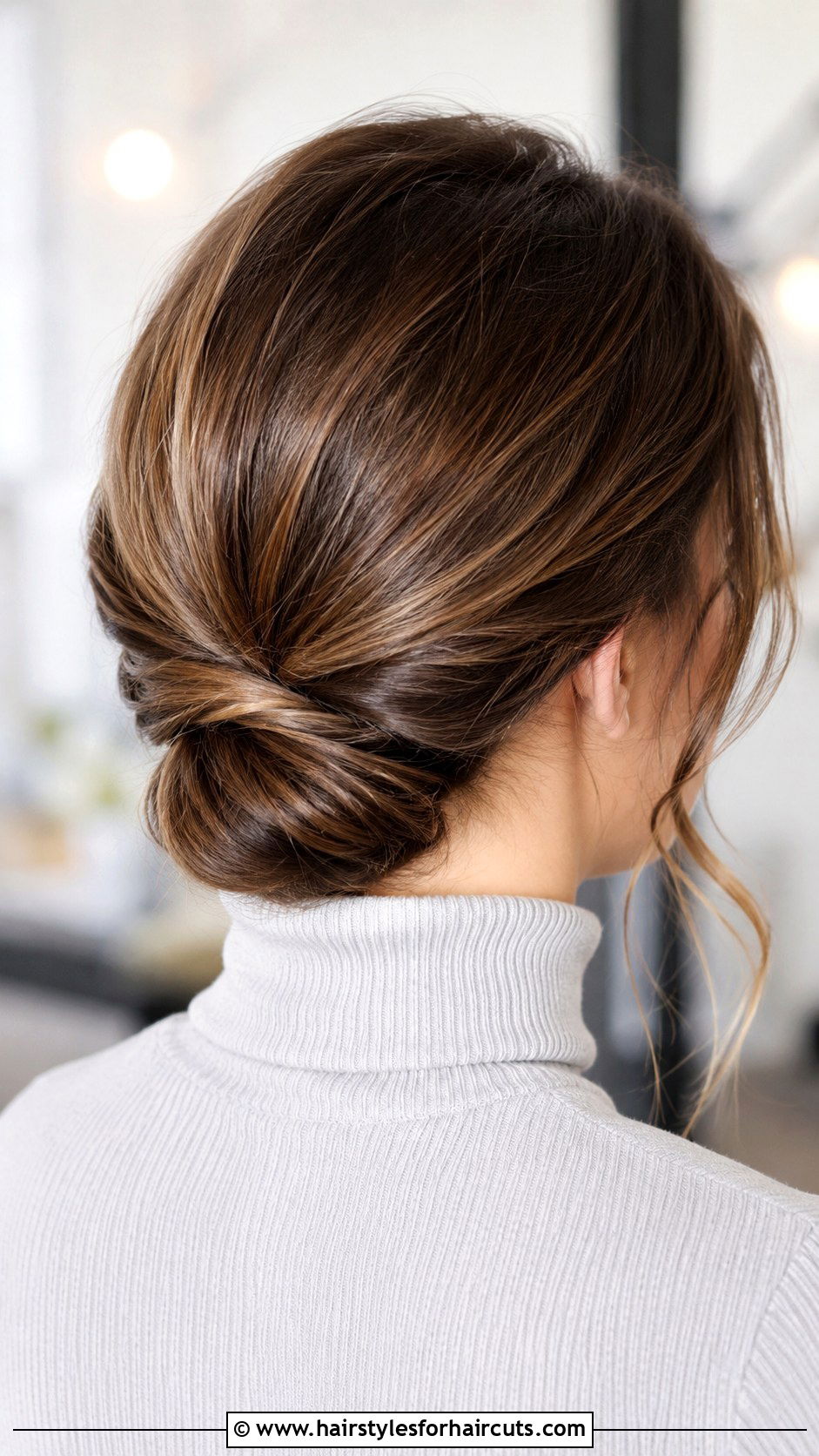 Twisted Low Updo - 25 court hairstyles - 25 court hairstyles