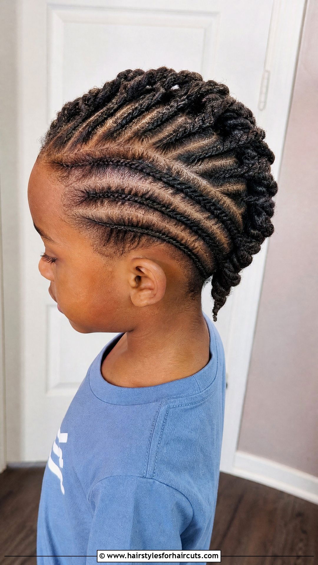 Twisted Mohawk - 25 african hairstyles for kids - 25 african hairstyles for kids