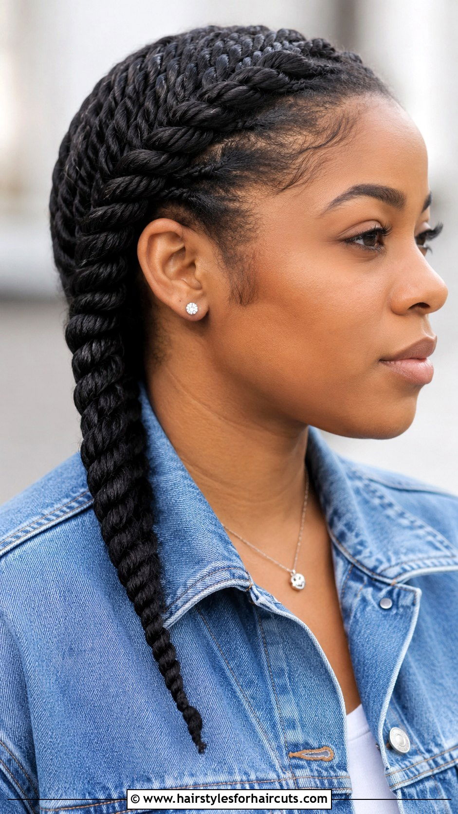 Twisted Rope Braid - 25 diy hairstyles - 25 diy hairstyles