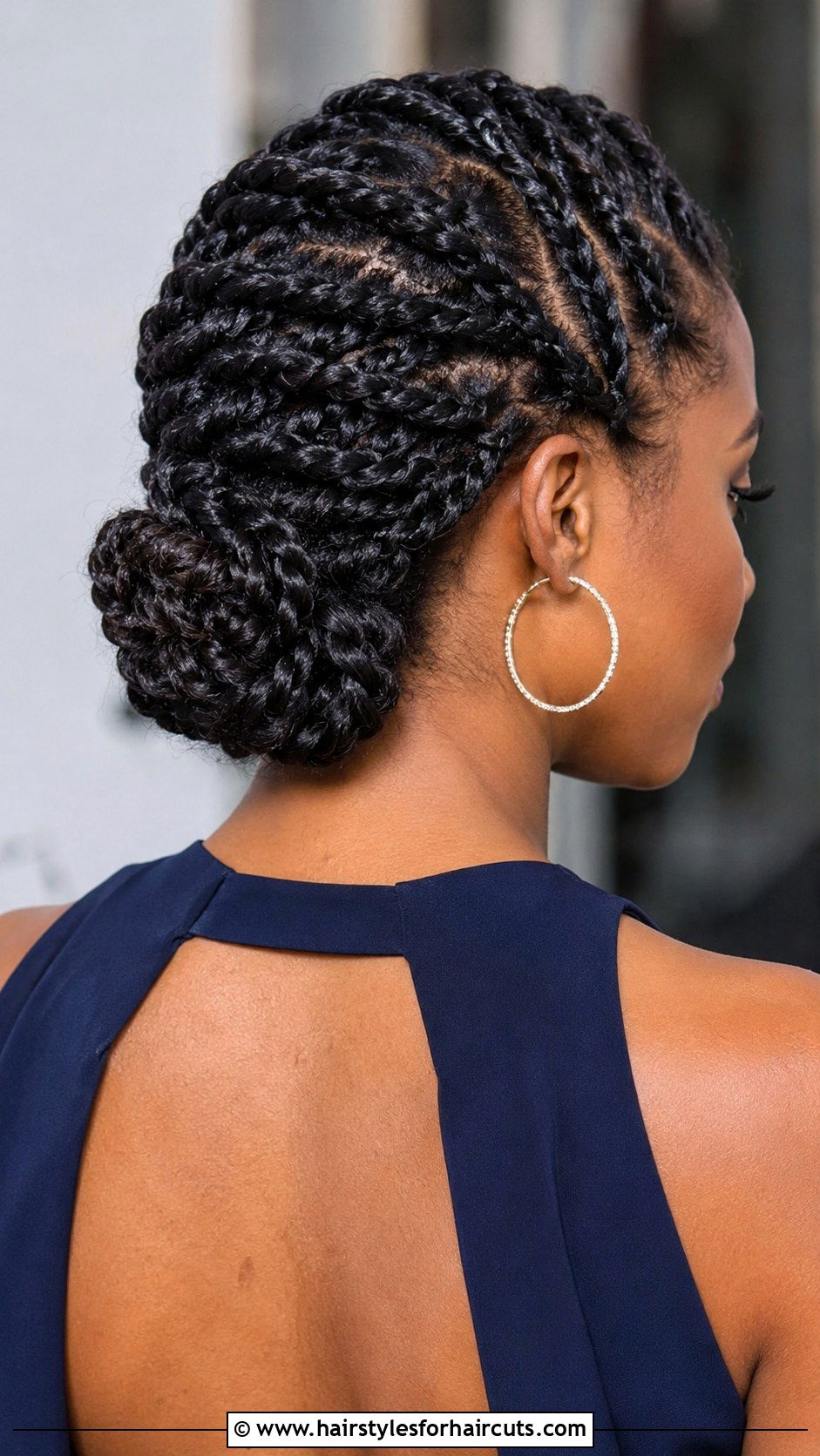 Twisted Rope Braid Updo - 25 prom hairstyles thin hair - 25 prom hairstyles thin hair