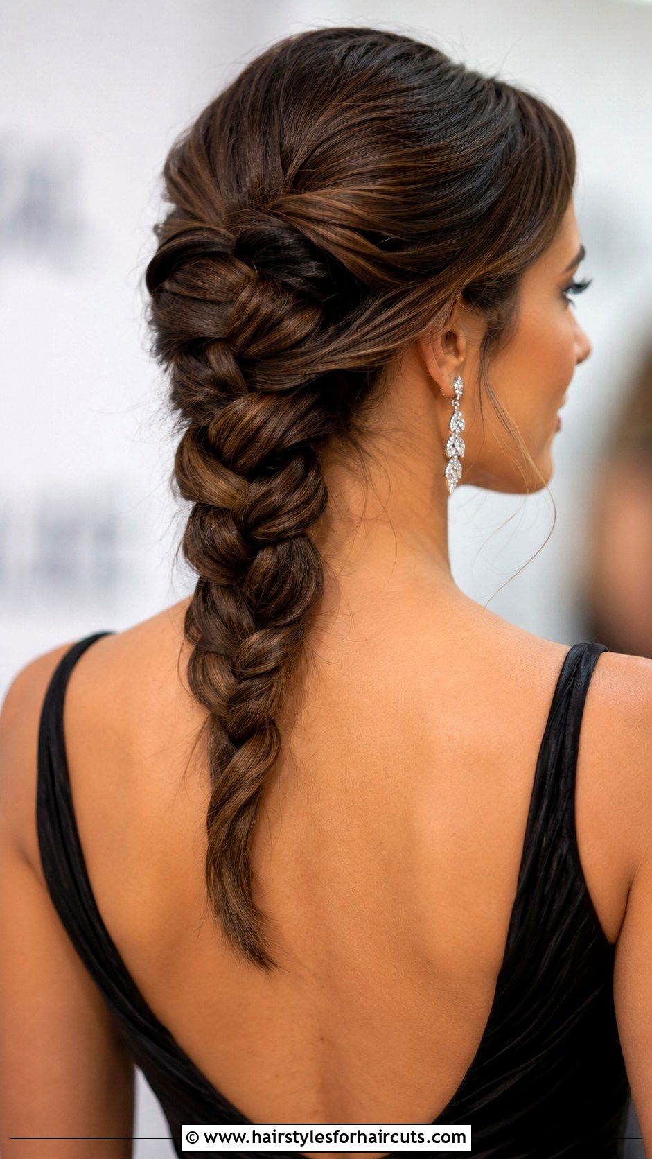 Twisted Rope Braid Updo - 25 dressy hairstyles for shoulder length hair - 25 dressy hairstyles for shoulder length hair