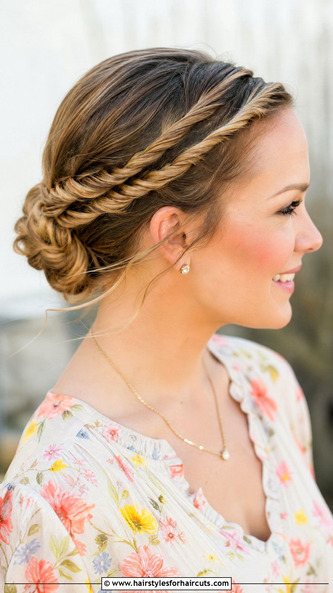 Twisted Rope Braid Updo - 25 hairstyles frida kahlo hair - 25 hairstyles frida kahlo hair