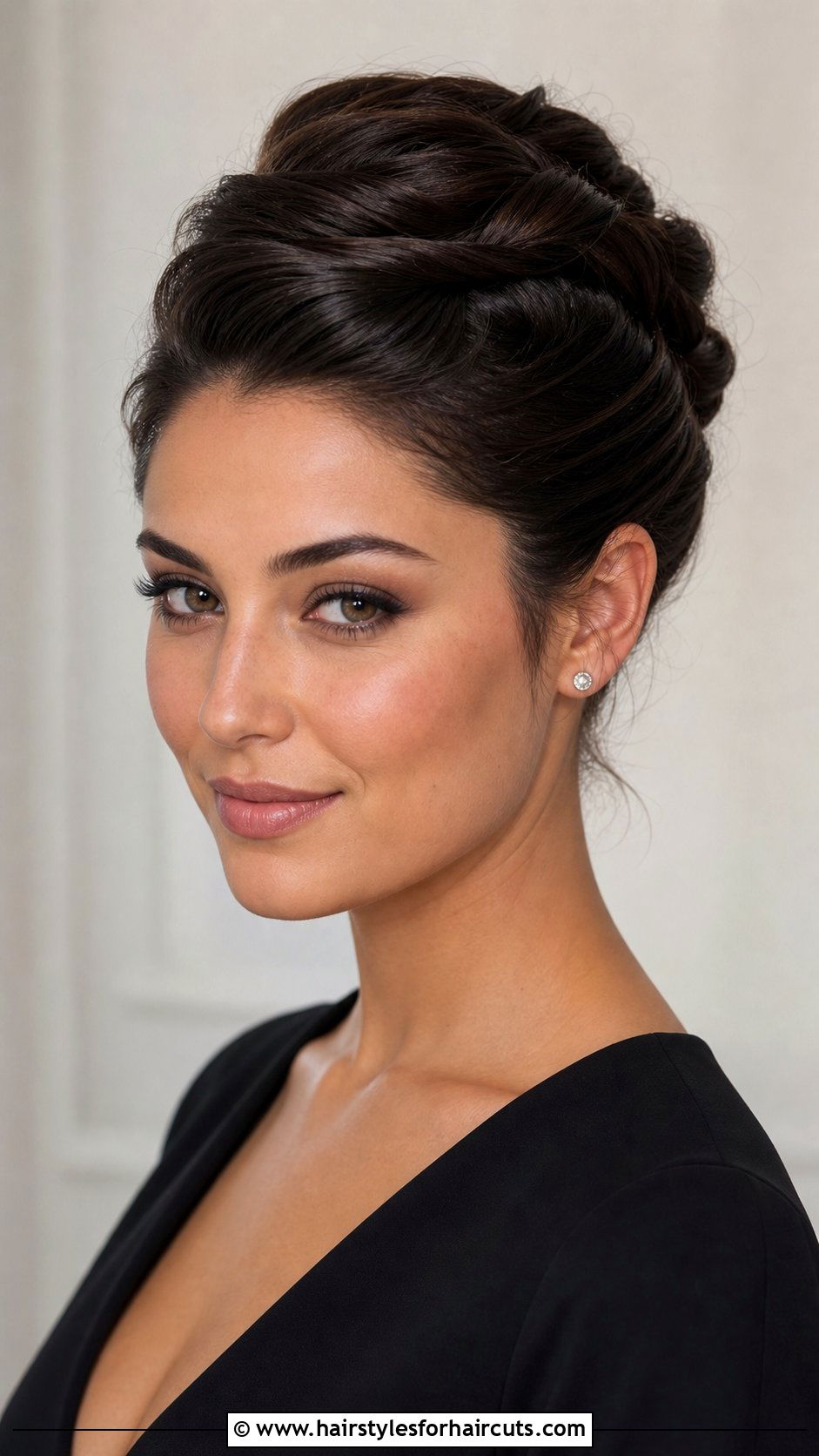 Twisted Rope Up Sweep - 25 up sweep hairstyles - 25 up sweep hairstyles