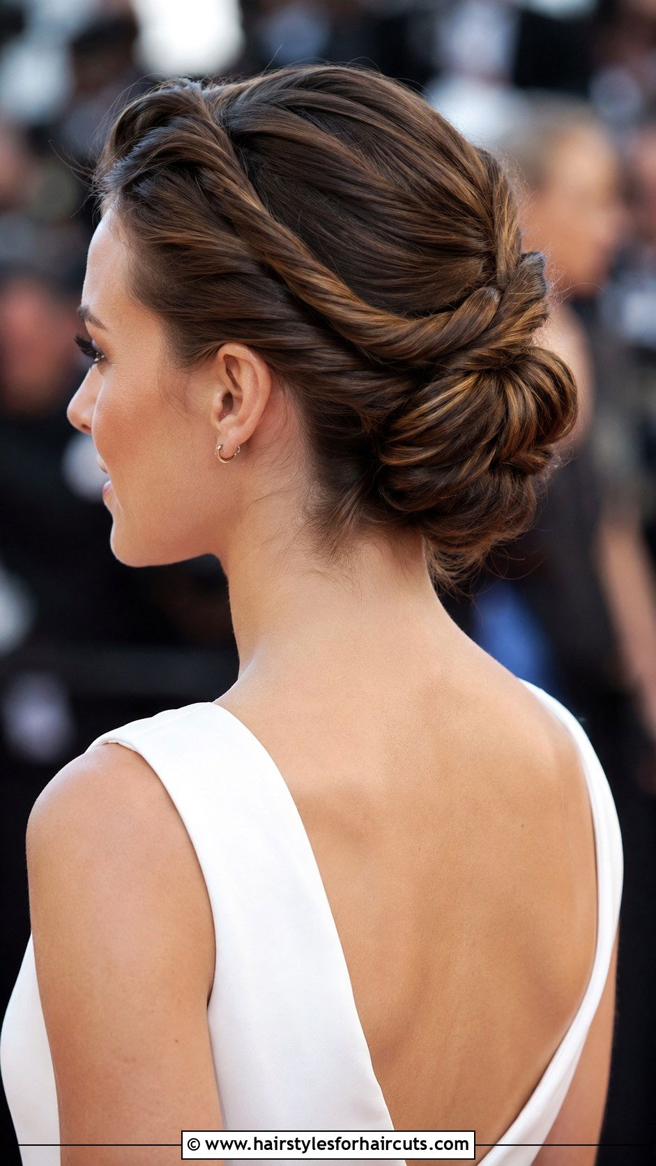 Twisted Rope Updo - 25 braided wedding hairstyles for black hair - 25 braided wedding hairstyles for black hair