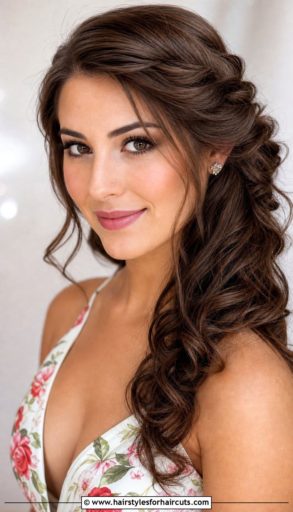 Twisted Side Half Updo Prom - 25 long hair side hairstyles for prom - 25 long hair side hairstyles for prom
