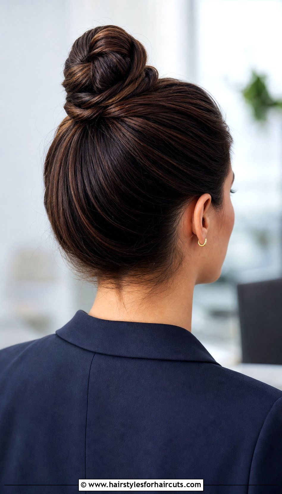 Twisted Top Knot - 25 top knot hairstyles - 25 top knot hairstyles