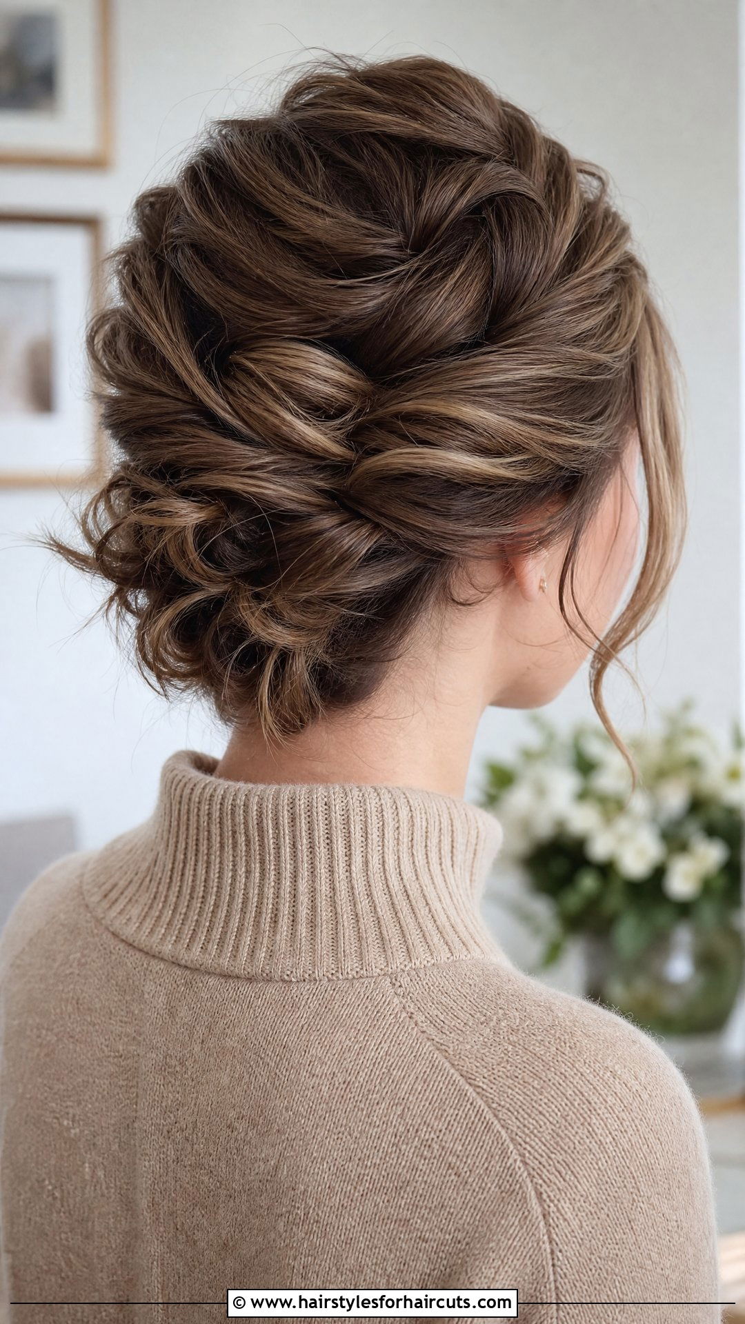 Twisted Updo - 25 valentines day hairstyles - 25 valentine's day hairstyles