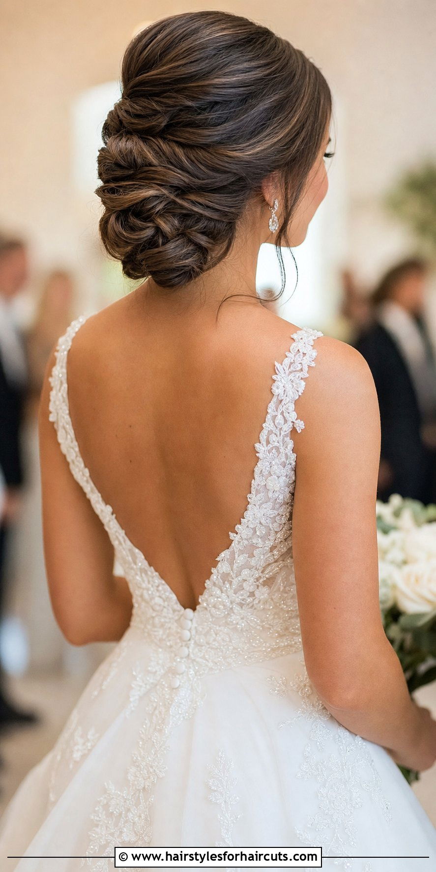 Twisted Updo For Fine Hair - 25 wedding hairstyles for thin hair - 25 wedding hairstyles for thin hair