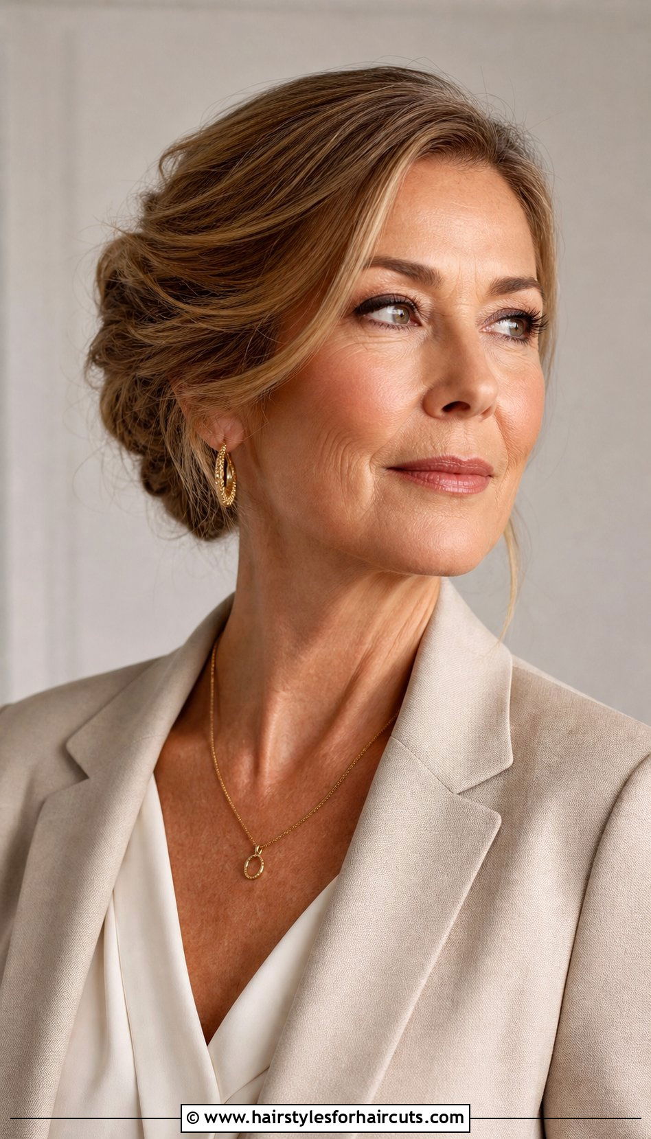Twisted Updo For Long Hair - 25 hairstyles for older women with long hair - 25 hairstyles for older women with long hair