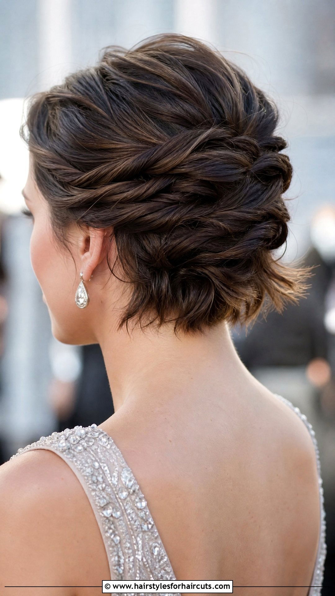 Twisted Updo For Short Hair - 25 elegant hairstyles for short hair - 25 elegant hairstyles for short hair