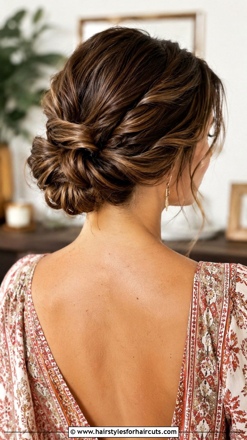 Twisted Updo Hairstyle - 25 spring hairstyles - 25 spring hairstyles