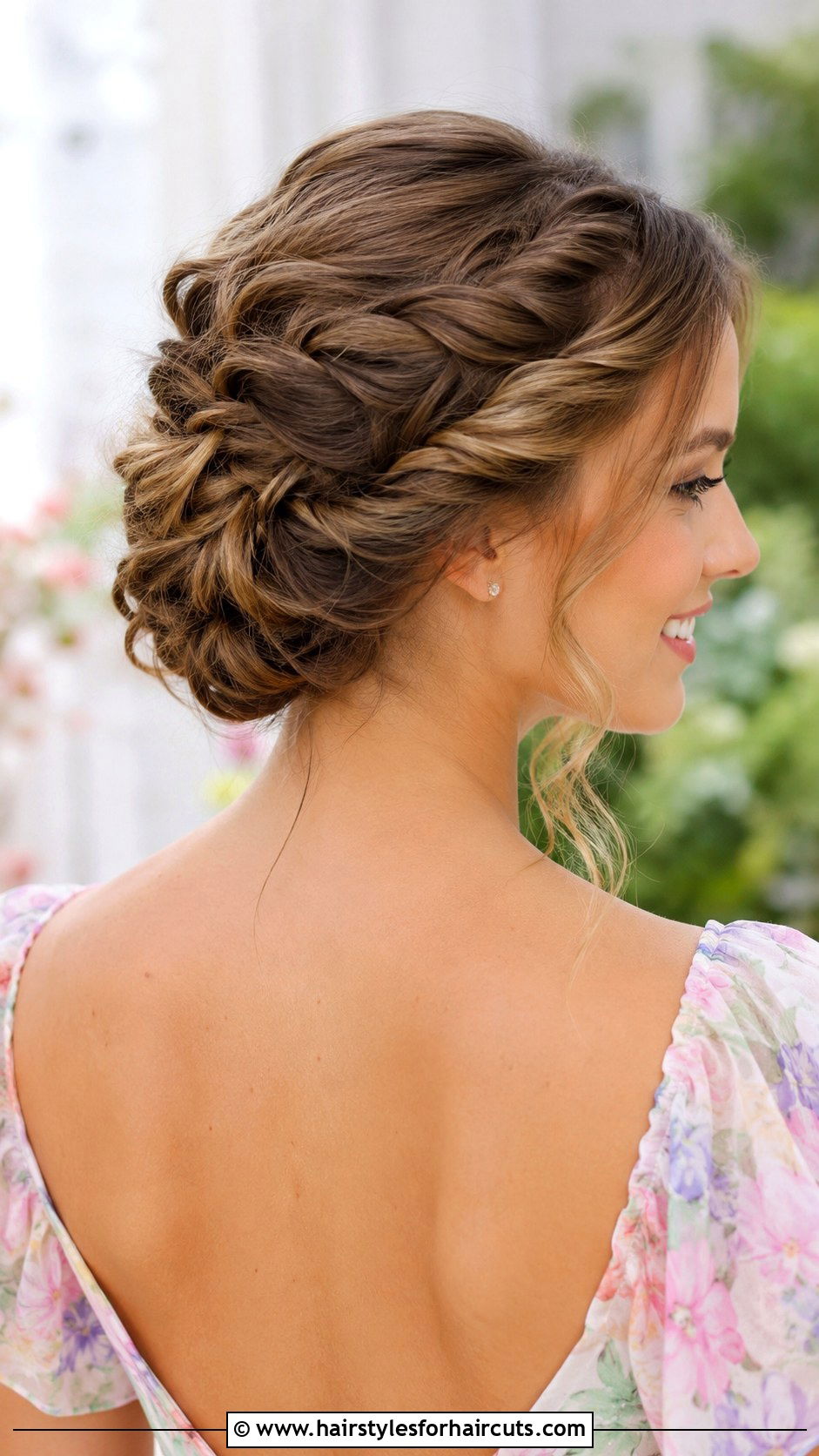 Twisted Updo Medium Hair - 25 medium hair hairstyles for women - 25 medium hair hairstyles for women