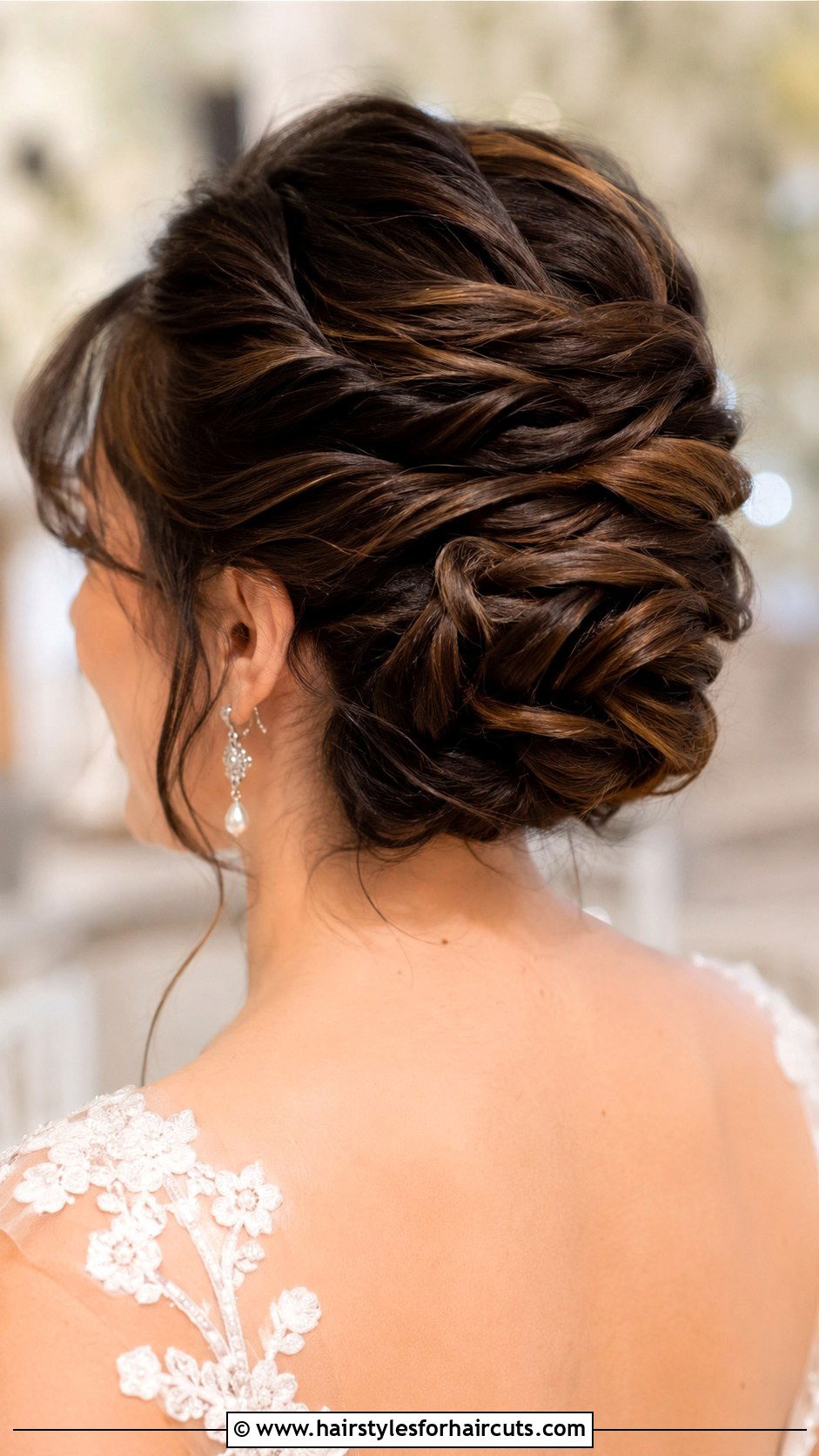 Twisted Updo Short Hair - 25 bridal hairstyles short hair - 25 bridal hairstyles short hair