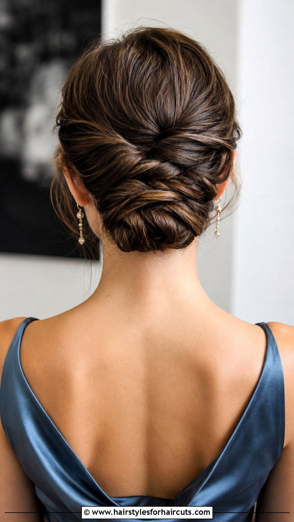 Twisted Updo Shoulder Length Hair - 25 beginner easy hairstyles for shoulder length hair - 25 beginner easy hairstyles for shoulder length hair