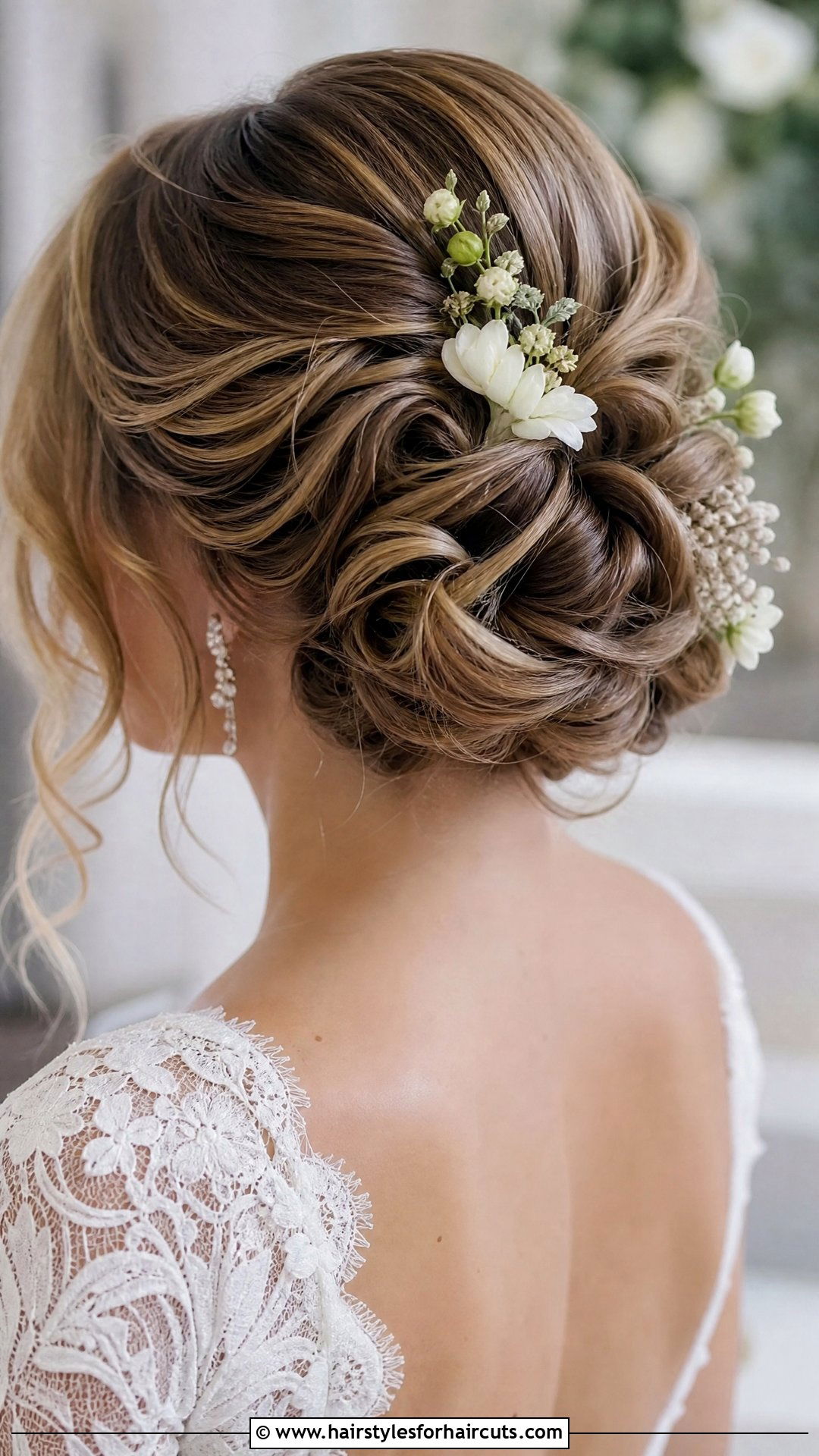 Twisted Updo Wedding Hair - 25 wedding hairstyles medium length hair - 25 wedding hairstyles medium length hair