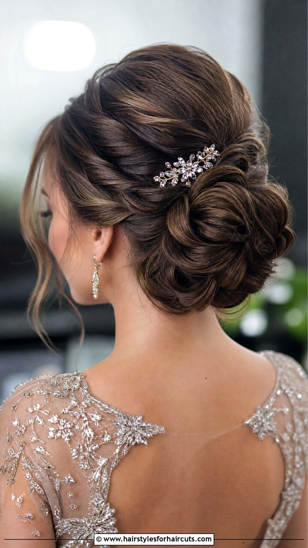 Twisted Updo Wedding Hairstyle - 25 wedding hairstyles medium hair - 25 wedding hairstyles medium hair