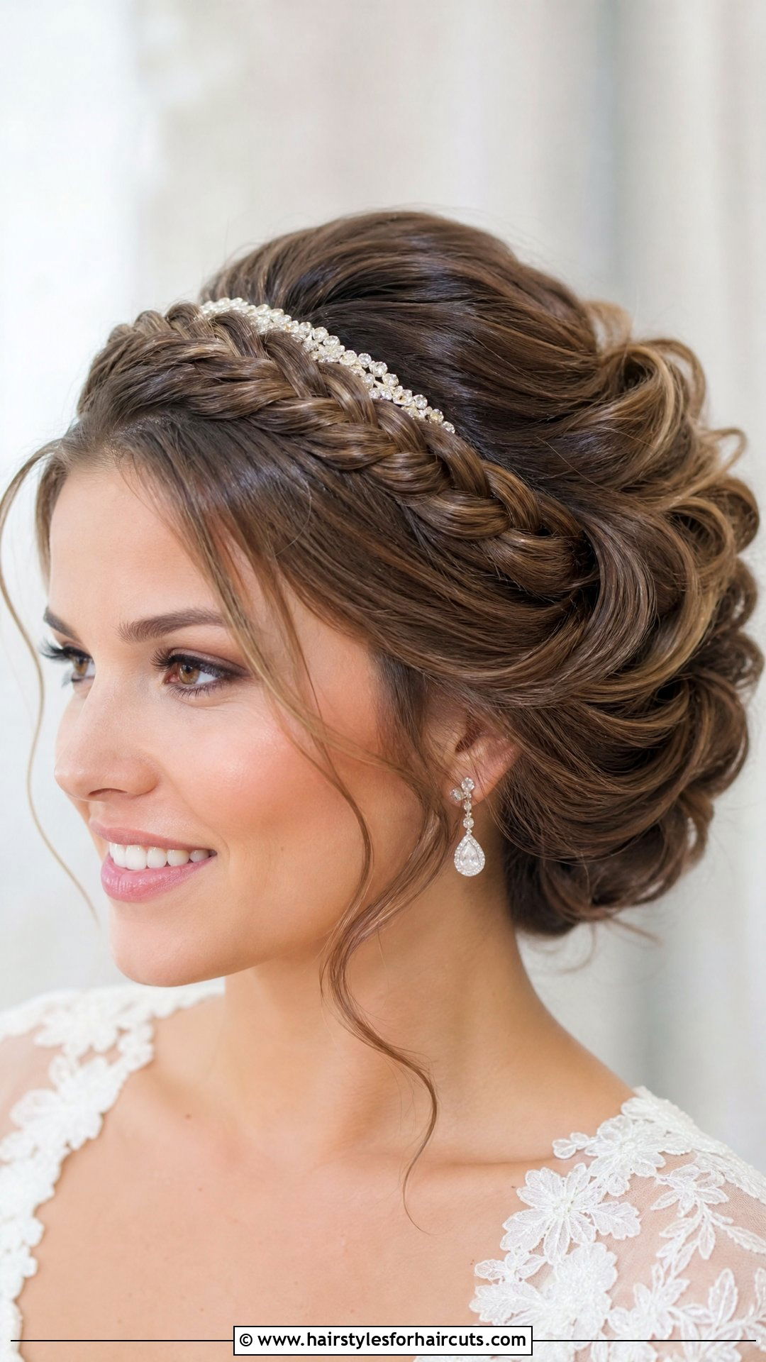 Twisted Updo With Headband - 25 hairstyles with headbands - 25 hairstyles with headbands