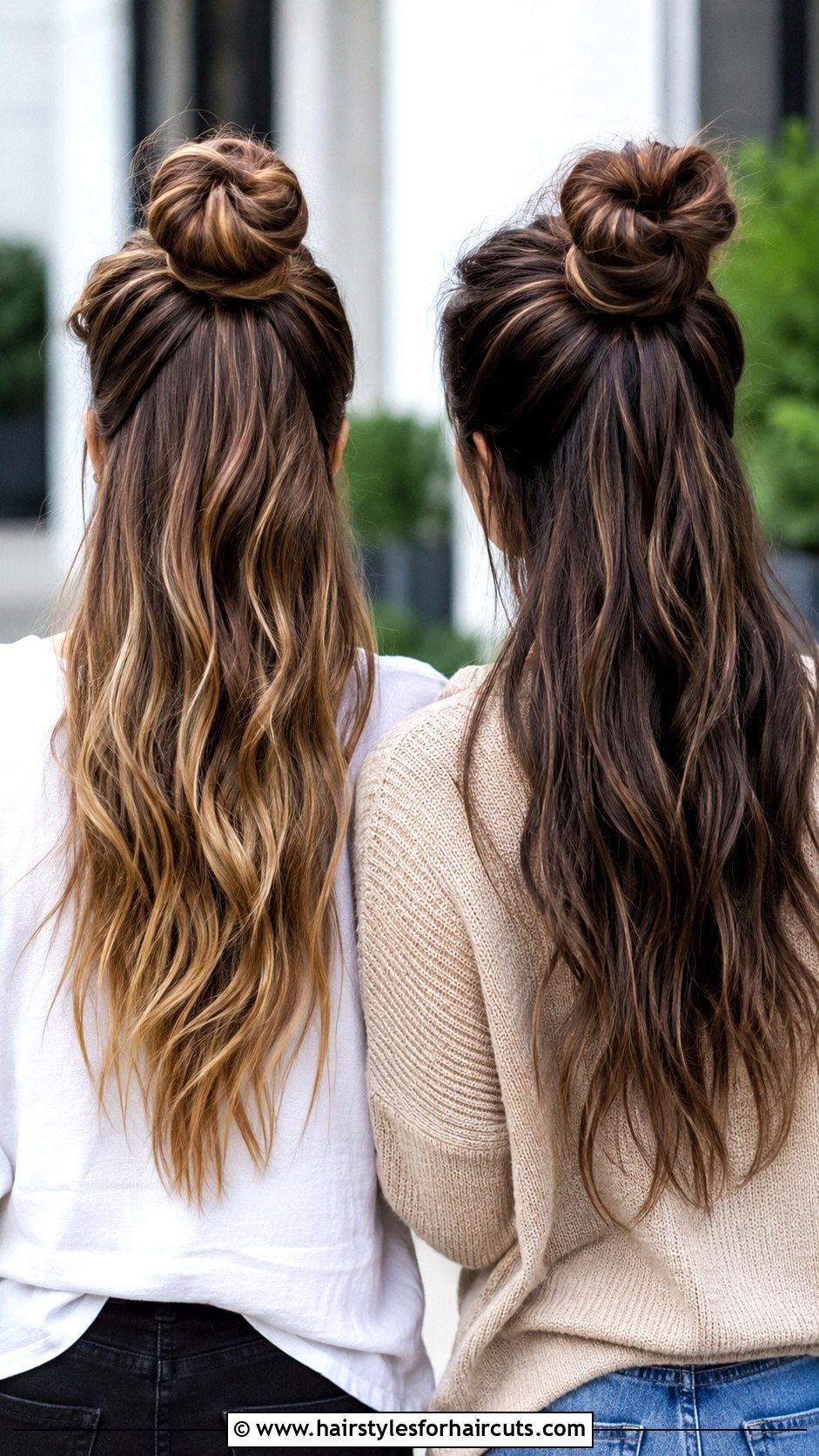 Two Buns With Hair Down In The Back - 25 two buns hairstyles with hair down - 25 two buns hairstyles with hair down