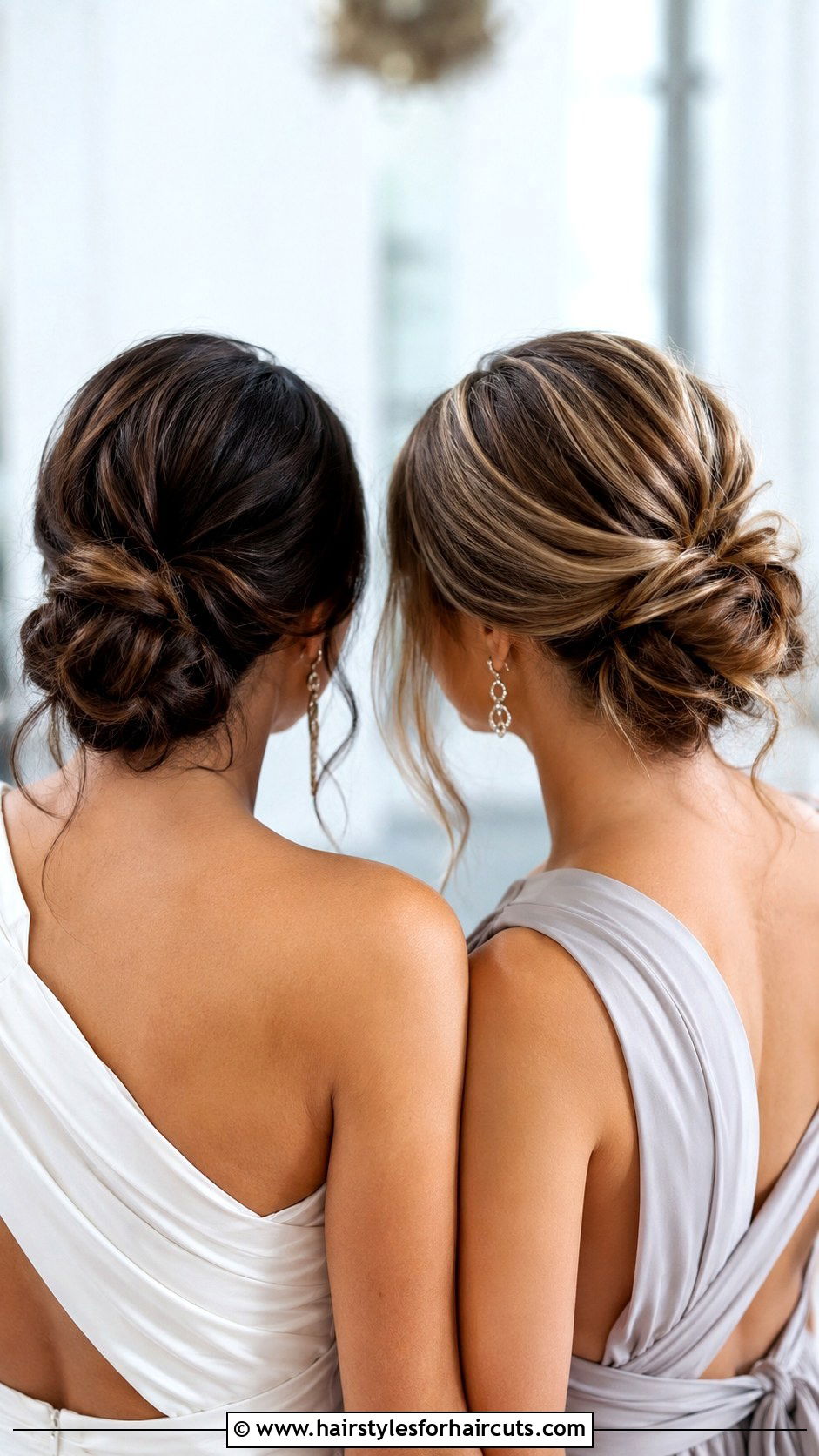 Two Buns With Loose Updo In The Back - 25 two buns hairstyles with hair down - 25 two buns hairstyles with hair down